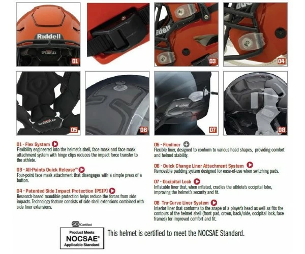 Riddell SpeedFlex - Cardinal - Image 9