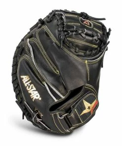 All-Star CM3000BK Pro Elite Solid Black 35" Catcher's Mitt