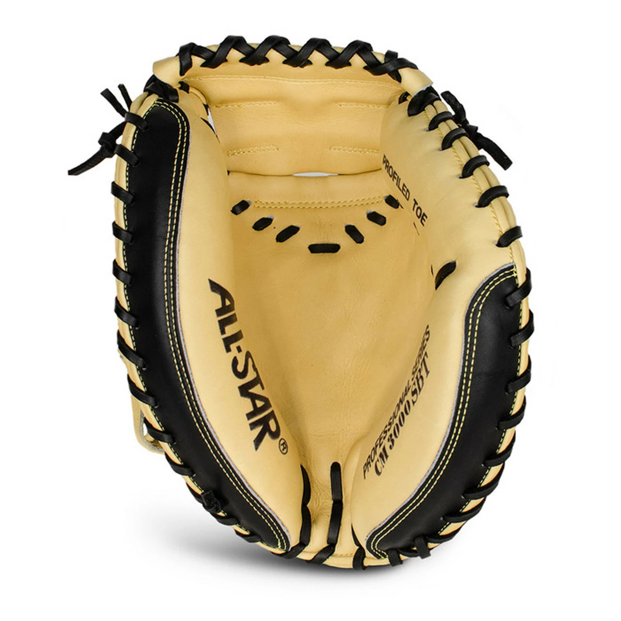 All-Star CM3000XSBT Pro Elite Black & Tan 32" Catcher's Mitt - Image 2
