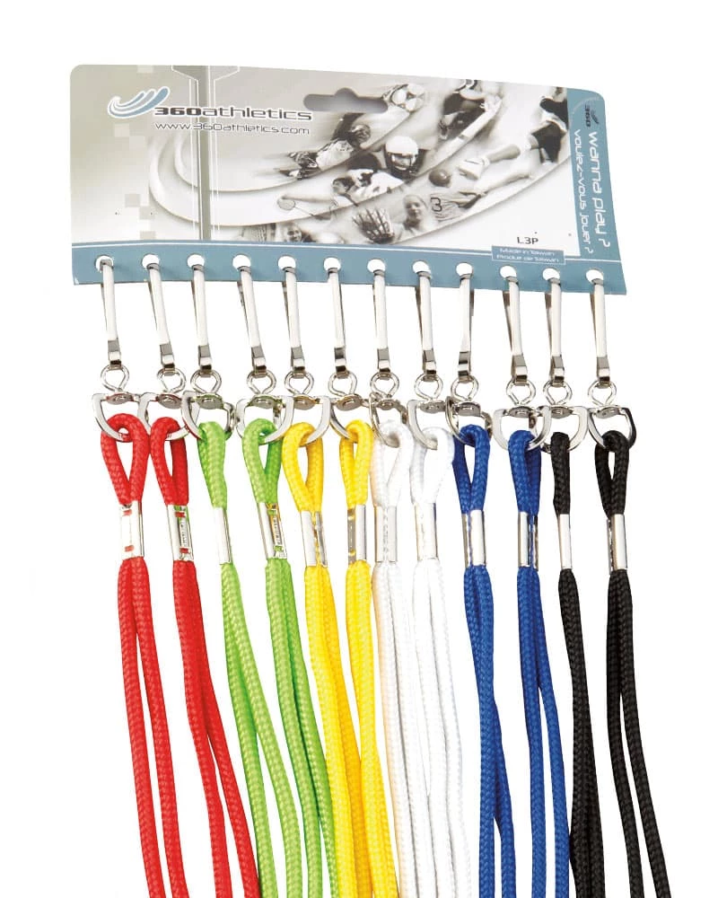360 Athletics Braided Nylon Lanyard Prepack