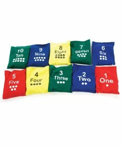 360 Athletics Numbered Bean Bag Set
