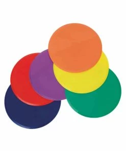 360 Athletics Rainbow Polyspot Set Of 6