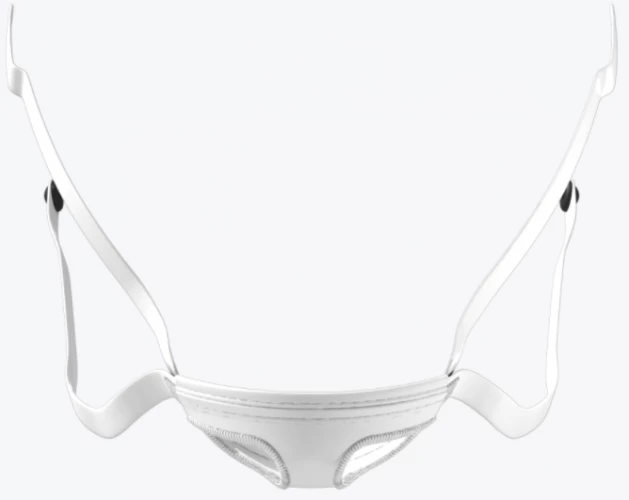 Riddell SF Cam-路Loc Softcup Chinstrap - White - Image 4